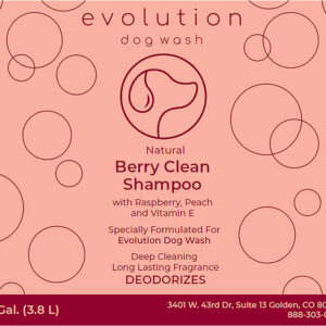 Evolution Dog Wash Berry Clean Shampoo