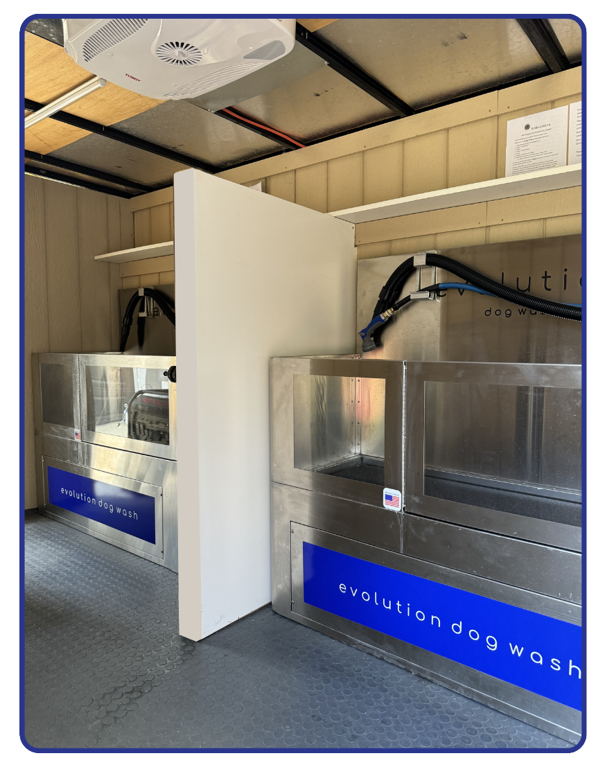 Multi-Unit Trailer Self Service Dog Wash | Evolution Dog Wash